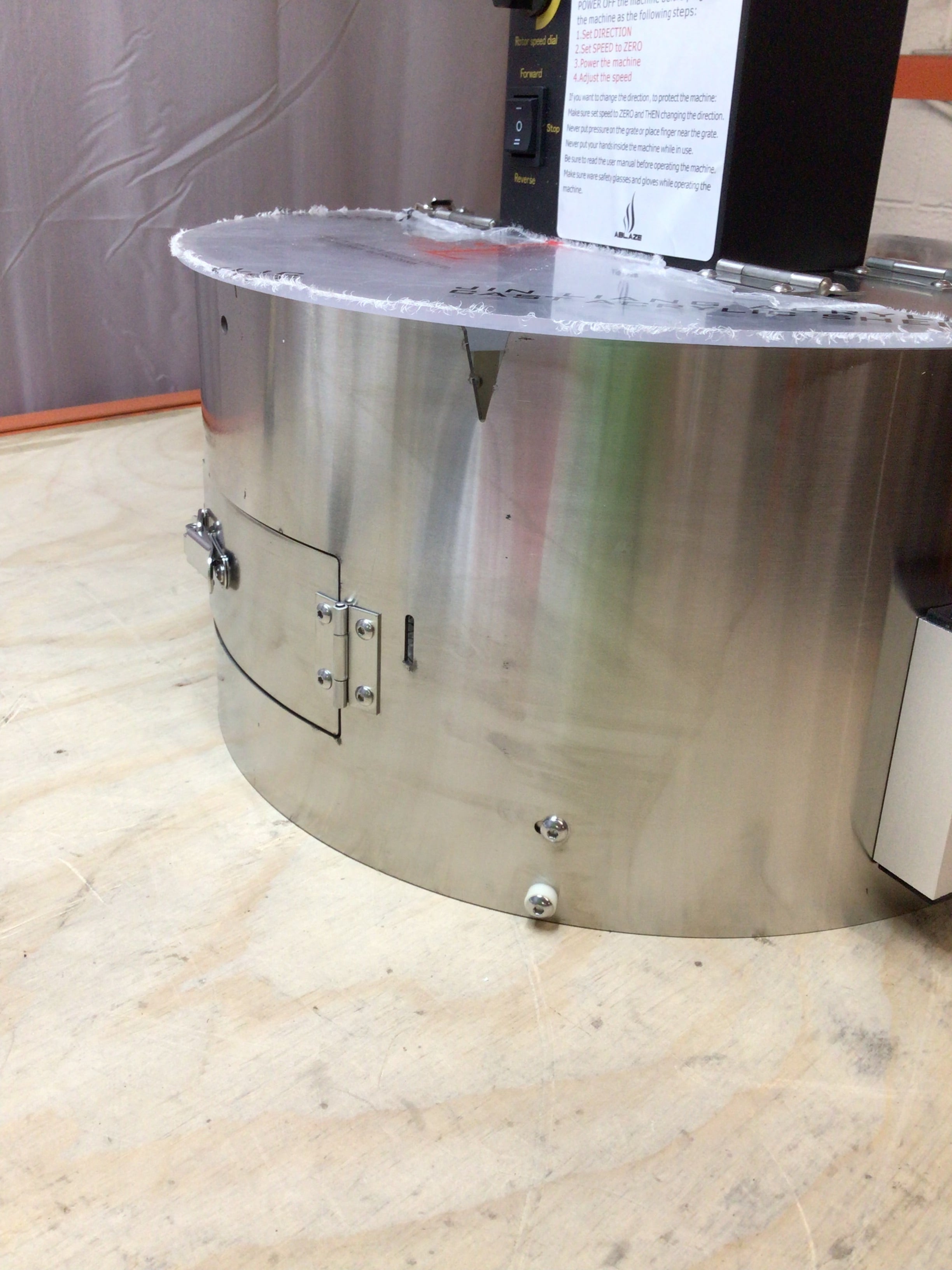 ABlaze Bud Leaf Trimmer 16" Electric / Wet & Dry Sifter **OPEN BOX** (8150341943534)